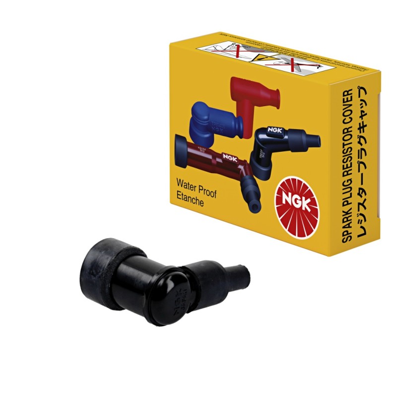 NGK FAJKA NA ŚWIECE (NR 8336) KĄTOWA (90) KOLOR CZARNY (1)