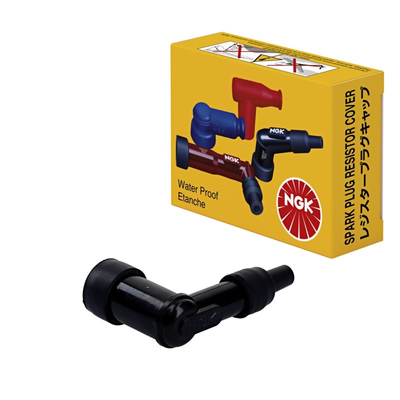 NGK FAJKA NA ŚWIECE (NR 8342) KĄTOWA (90) KOLOR CZARNY (1)