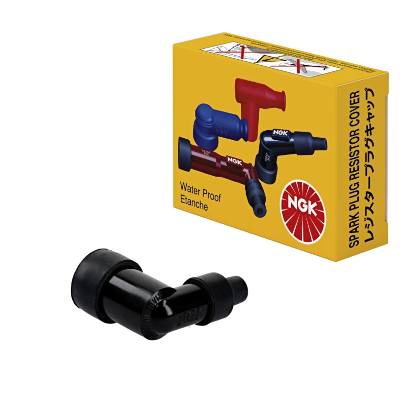 NGK FAJKA NA ŚWIECE (NR 8760) KĄTOWA (90) KOLOR CZARNY (1)