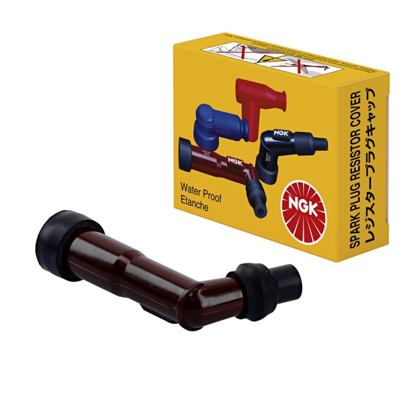 NGK FAJKA NA ŚWIECE (NR 8768) KOLOR CZERWONY (102), KĄTOWA (1)