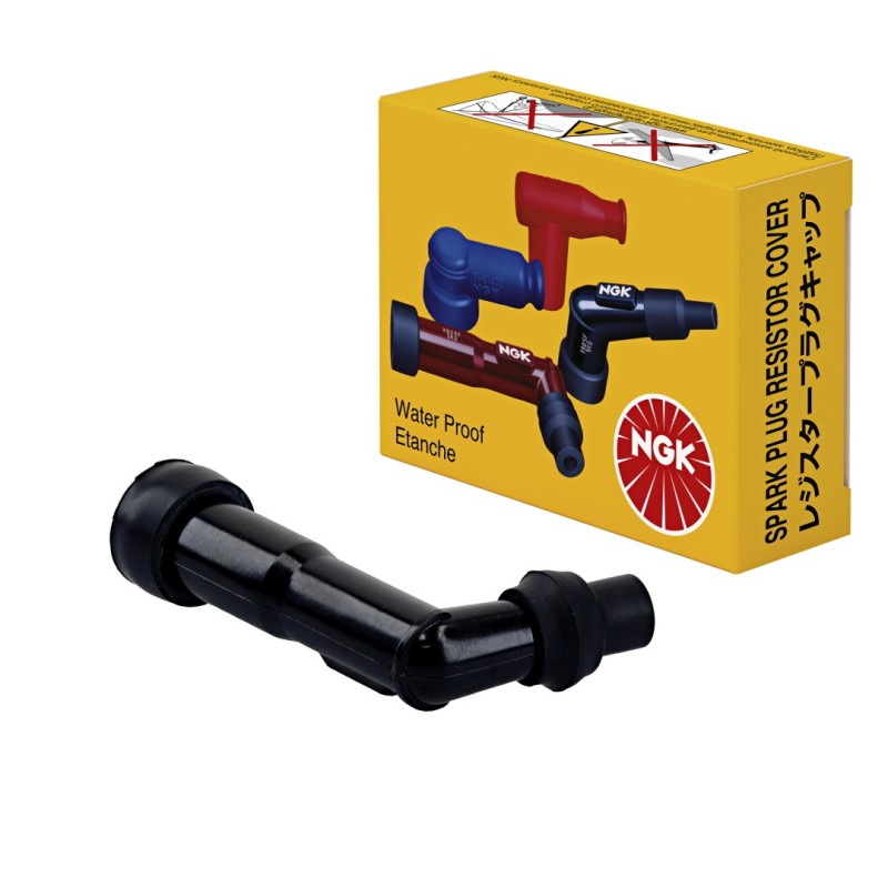 NGK FAJKA NA ŚWIECE (NR 8442) KOLOR CZARNY (102), KĄTOWA (1)