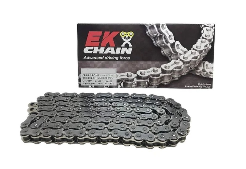 EK ŁAŃCUCH NAPĘDOWY EK520H 120 OGNIW HEAVY DUTY BEZ ORINGÓW (120-OGNIW) (34,3 KN) KOLOR NATURALNY (1)