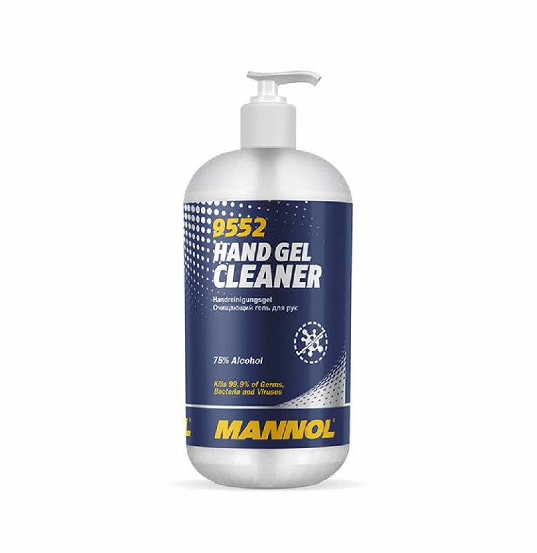 MANNOL HAND GEL CLEANER 480 ML ŻEL DO MYCIA RĄK (9552) (12) (1)