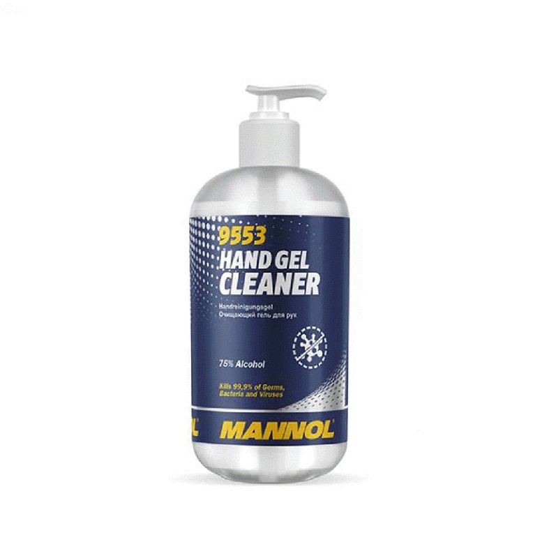 MANNOL HAND GEL CLEANER 290 ML ŻEL DO MYCIA RĄK (9553) (12) (1)