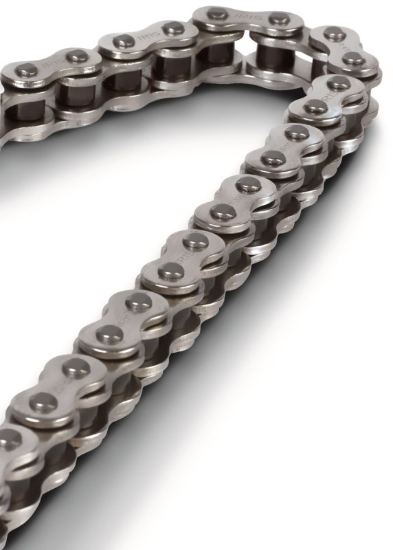 IRIS ZAPINKA (OGNIWO ŁĄCZĄCE) ŁAŃCUCHA NAPĘDOWEGO 415 RX KOLOR SREBRNY (1)