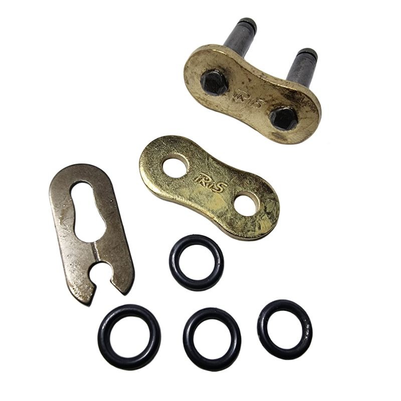 IRIS ZAPINKA (OGNIWO ŁĄCZĄCE) ŁAŃCUCHA NAPĘDOWEGO 525 OR KOLOR ZŁOTY (1)