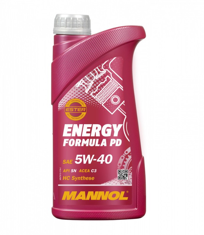 MANNOL OLEJ SILNIKOWY SAMOCHODOWY 5W40 ENERGY FORMULA PD 1 LITR (7913) (SYNTETYCZNY) (1)