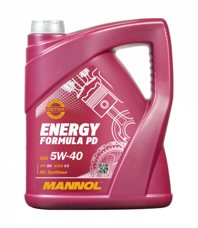 MANNOL OLEJ SILNIKOWY SAMOCHODOWY 5W40 ENERGY FORMULA PD 5 LITRÓW (7913) (SYNTETYCZNY) (1)