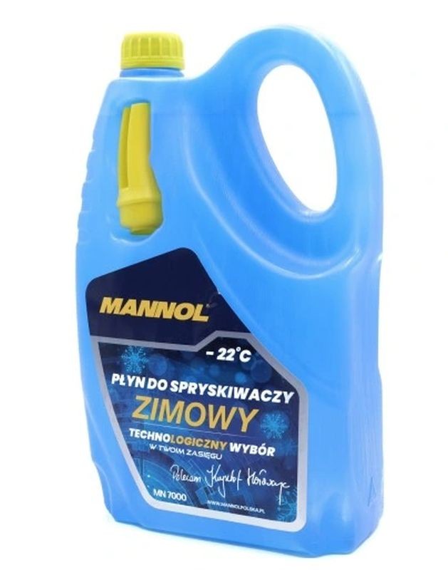 MANNOL ZIMOWY PŁYN DO SPRYSKIWACZY DO - 22 STOPNI 4L (ETYLOWY) (MN7000) (1)
