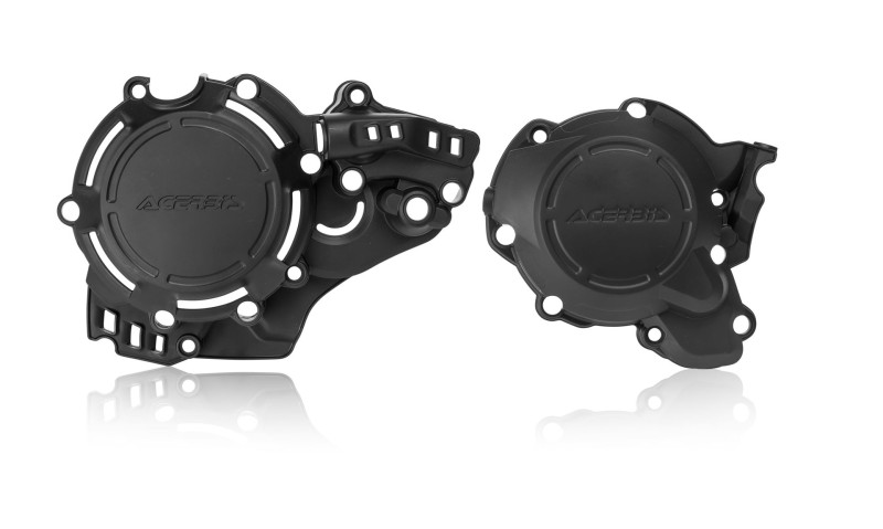 ACERBIS OSŁONY SILNIKA (OSŁONA POKRYWY / DEKLA SPRZĘGŁA I ALTERNATORA) X-POWER KTM EXC 250 / 300 '17-'19, SX 250 '17-'18, HUSQVARNA TE 250 / 300 '17-'19, TC 250 '17-'18 KOLOR CZARNY