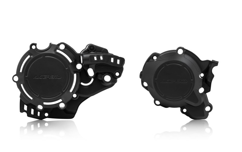 ACERBIS OSŁONY SILNIKA (OSŁONA POKRYWY / DEKLA SPRZĘGŁA I ALTERNATORA) X-POWER KTM SX 250 '19-'22, EXC 250 / 300 '20-'23, HUSQVARNA TE 250 / 300 '20-'23, TC 250 '19-'22 KOLOR CZARNY