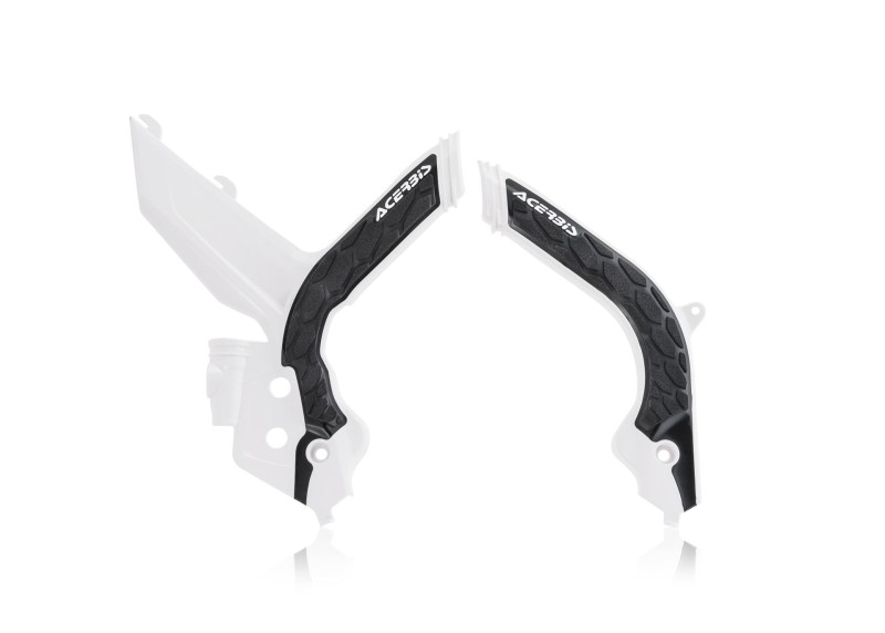 ACERBIS OSŁONY RAMY X-GRIP KTM EXC / EXC-F / XC-W / XCF-W '20-'23 KOLOR BIAŁY / CZARNY
