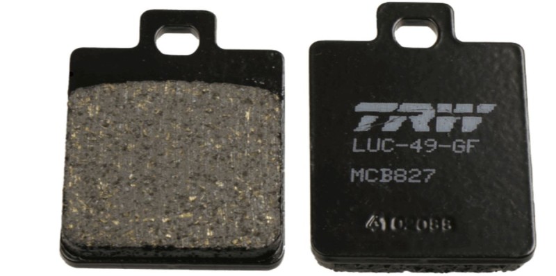 TRW ZF KLOCKI HAMULCOWE KH260 GILERA RUNNER 50 '99-'06, STALKER 50 '97-'06, PIAGGIO LIBERTY 125 '98-'14, LIBERTY 200 '98-'08, NRG 50 '99-'04, MP3 125 '06-'13, VESPA ET2 / ET4 / LX / PX 50 / 125 / 150 '97-'17, PEUGEOT TWEET 50 / 125 '10- (1)