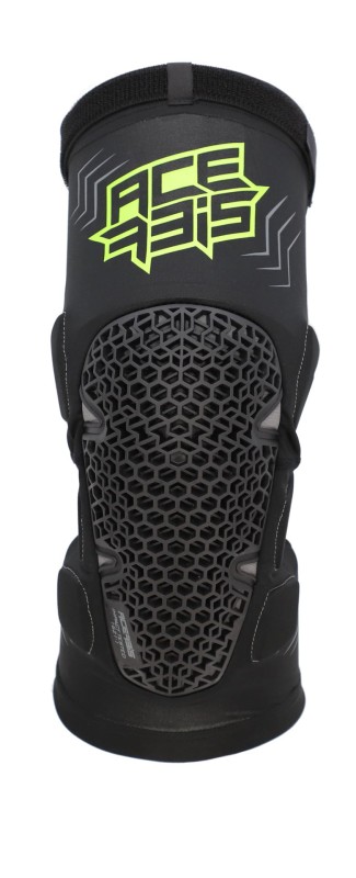 ACERBIS NAKOLANNIKI OCHRANIACZE KOLAN MTB SKAY KOLOR CZARNY / ŻÓŁTY NEON ROZMIAR L/XL