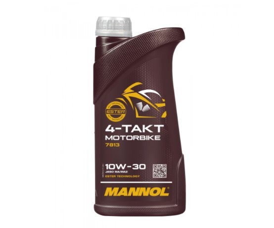 MANNOL OLEJ SILNIKOWY 4T MOTORBIKE 10W50 1L SYNTETYCZNY ESTER TECHNOLOGY (JASO MA/MA2) (7814) (20) (1)
