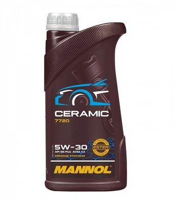 MANNOL OLEJ SILNIKOWY SAMOCHODOWY 5W30 CERAMIC C3 1L (7720) (1)