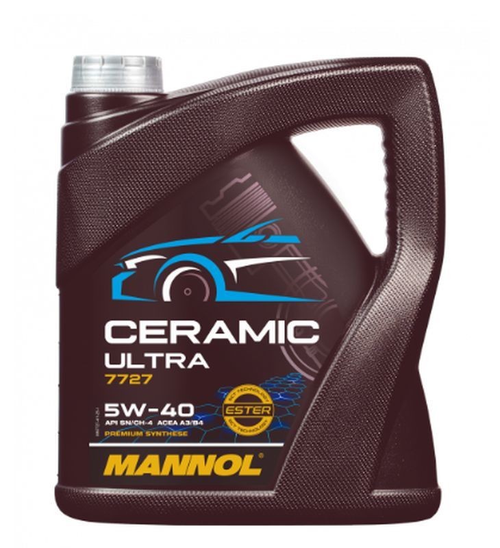 MANNOL OLEJ SILNIKOWY SAMOCHODOWY 5W40 CERAMIC ULTRA 5L (1)