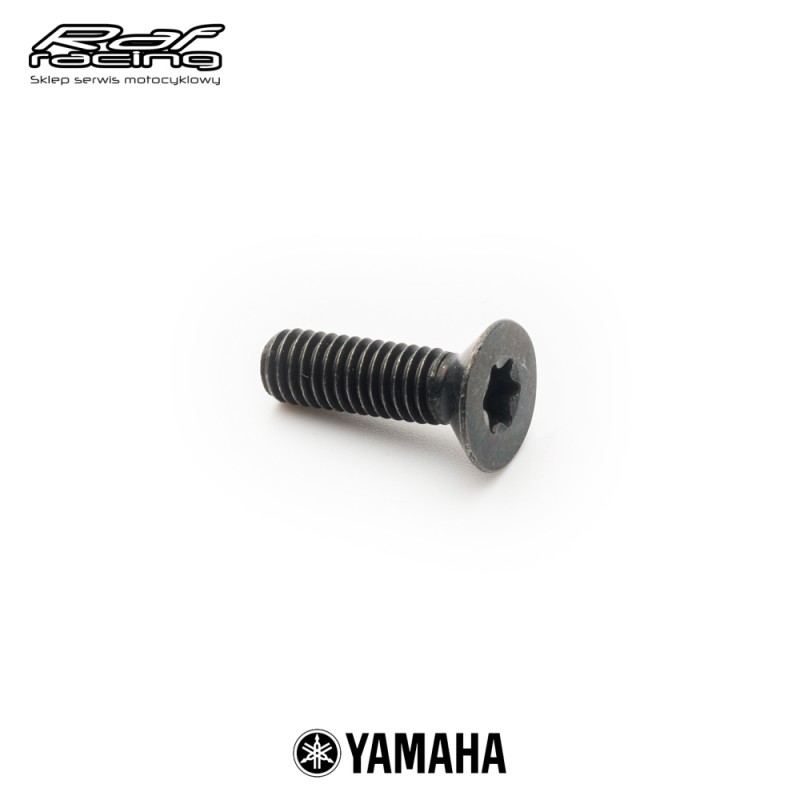Yamaha 90149-06126-00 Śruba M6 6x20mm stożek torx czarna YZ250F YZ450F WR250F WR450F \'01-06 YFZ450 \'04-06 FZ1 \'01-03 YZF-R1 \'02 TTR125 FJR1300 \'03 