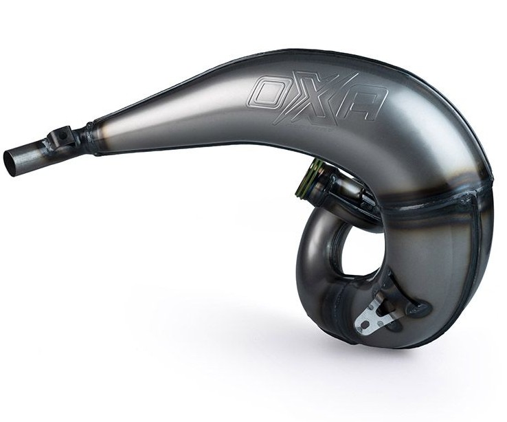OXA FACTORY 2025/08 DYFUZOR (TUBA REZONANSOWA) FRONT EXHAUST PIPE RACING STEEL KTM EXC 250 / 300 '04-'10 SX 250 / 300 '03-'10 (1)