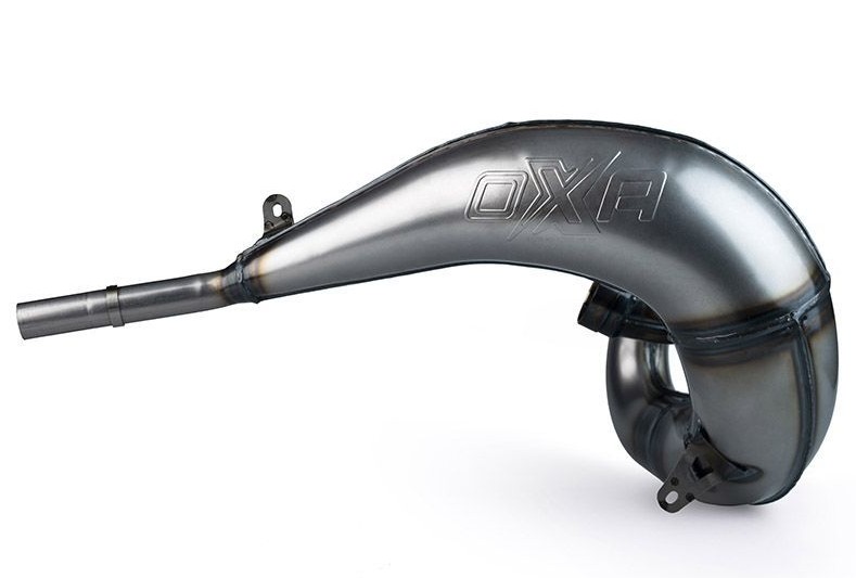 OXA FACTORY 2025/08 DYFUZOR (TUBA REZONANSOWA) FRONT EXHAUST PIPE RACING STEEL RIEJU MR 300 i 2026 (1)