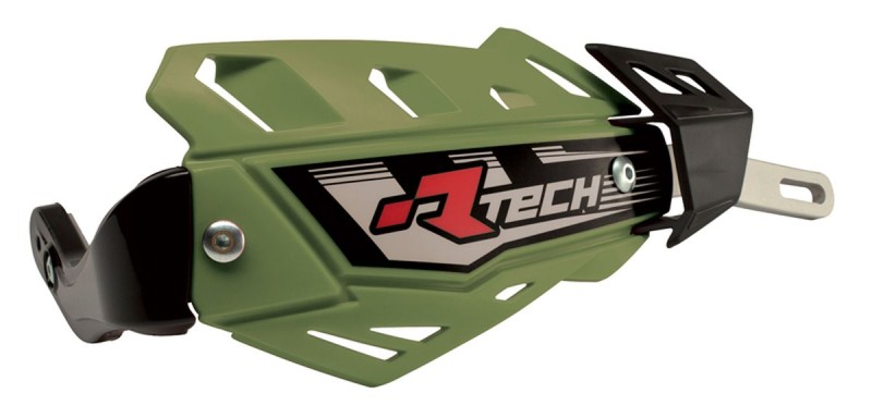 RACETECH (RTECH) OSŁONY RĄK ( HANDBARY ) YAMAHA T7 TENERE 700 '19-'24 KOLOR ZIELONY
