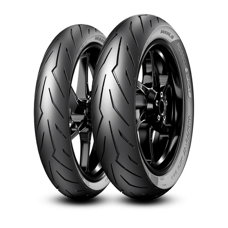 PIRELLI OPONA 80/90-17 DIABLO ROSSO SPORT 44S M/C TL PRZÓD/TYŁ DOT 11/2025 (1)
