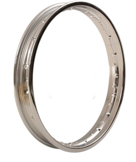TOURMAX 2025/09 OBRĘCZ KOŁA PRZEDNIEGO (FELGA) CHROM 18 X 1.85 (36 OTWORÓW) HONDA CB 250 (HAMULEC BĘBNOWY) (OEM: 44701-KB4-013) (MADE IN JAPAN) (1)