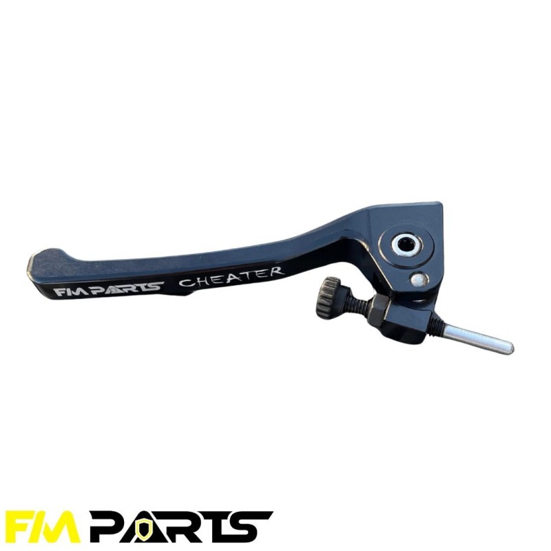 FM-PARTS DŹWIGNIA SPRZĘGŁA V2 DŁUGA KTM / BETA / SHERCO / RIEJU BREMBO KOLOR CZARNY (1)