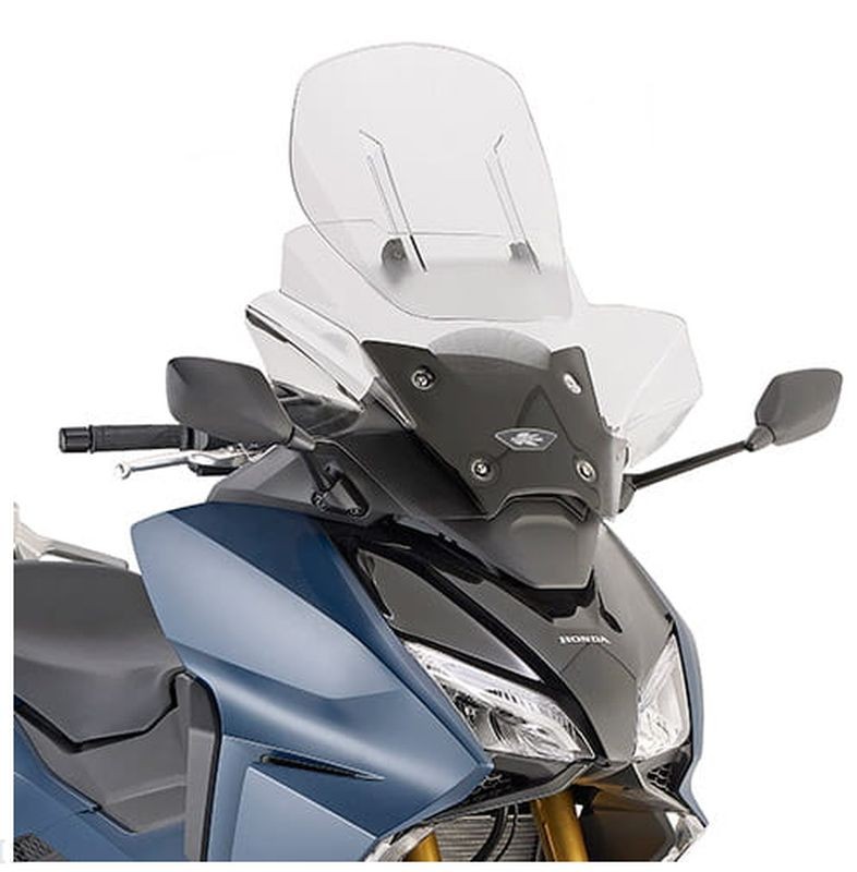KAPPA 2025/05 SZYBA REGULOWANA HONDA FORZA 750 '21-'24 (WYS. 60 X SZER. 64 CM) (PRZEZROCZYSTA) (1)