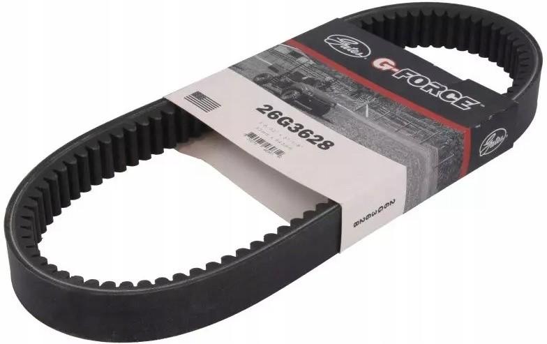 GATES PASEK NAPĘDOWY ATV G-FORCE (943x33x13,6MM) BOMBARDIER OUTLANDER 330/400 '03-'06, QUEST/TRAXTER 500 '04-'05,CAN AM OUTLANDER/OUTLANDER MAX 400 '07-'14,430/450 '15-'18 (26G3628) (ZASTĘPUJE 9828-01013) (1)