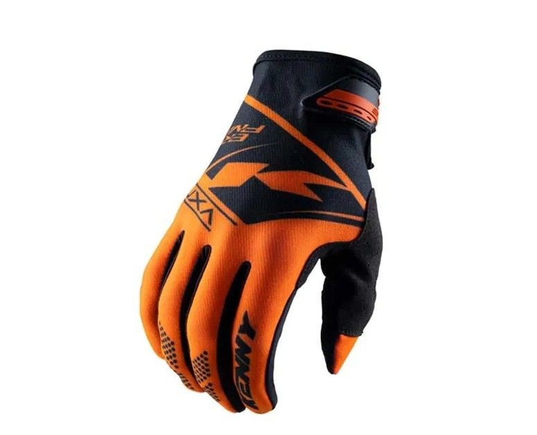 KENNY RACING RĘKAWICE CROSS/ENDURO MODEL BRAVE ORANGE KOLOR POMARAŃCZOWY/CZARNY ROZMIAR XXL (1)