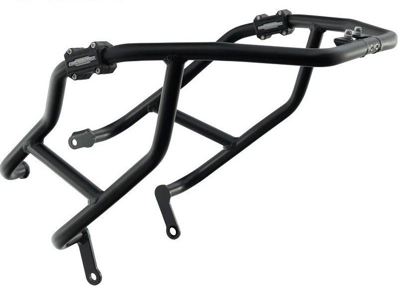 CROSSPRO GMOLE ALUMINIOWE OSŁONY SILNIKA I CHŁODNIC HONDA NC 750X '25-, KOLOR CZARNY (1)