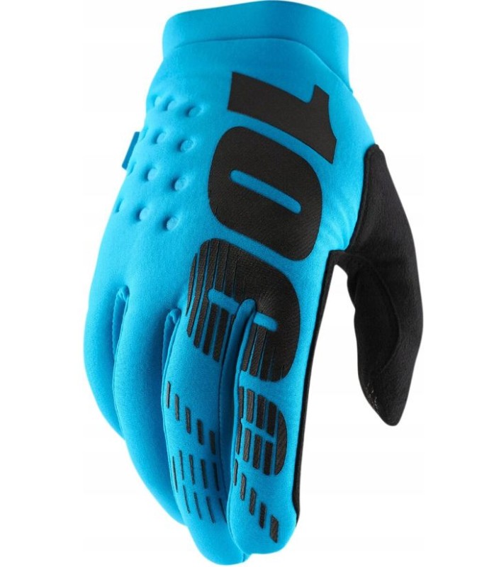 100 PROCENT RĘKAWICE CROSS/ENDURO BRISKER TURQUOISE KOLOR TURKUSOWY ROZMIAR XL (1)
