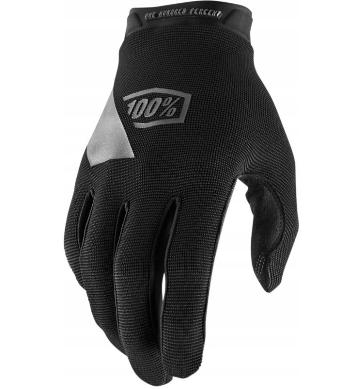 100 PROCENT RĘKAWICE DAMSKIE CROSS/ENDURO RIDECAMP WOMEN BLACK KOLOR CZARNY ROZMIAR XL (1)
