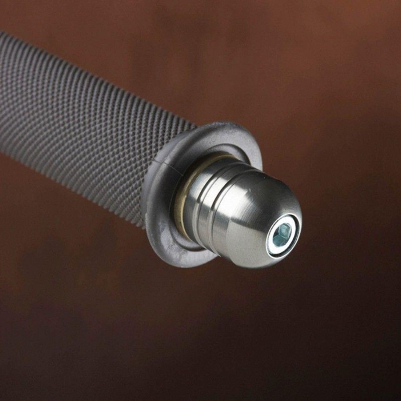 RENTHAL KOŃCÓWKI/CIĘŻARKI KIEROWNICY KOLOR TYTANOWY (1)