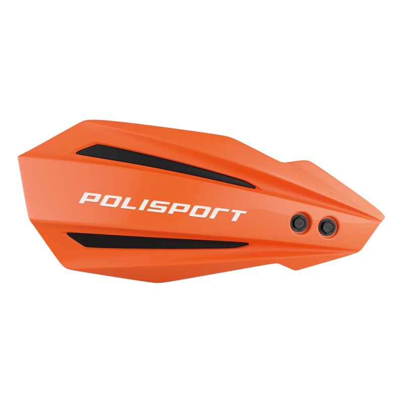 POLISPORT OFERTA SPECJALNA OSŁONY RĄK (HANDBARY) MODEL BULLIT Z UNIWERSALNYM ZESTAWEM MONTAŻOWYM 22/28 KTM KOLOR POMARAŃCZOWY (1)