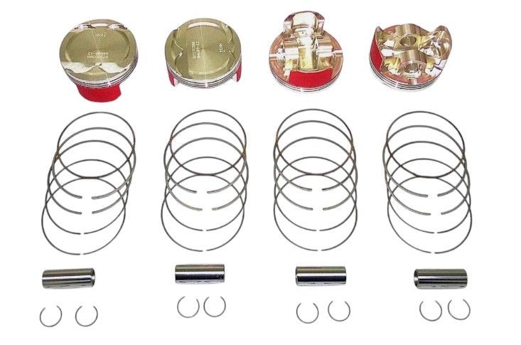 WOSSNER KOMPLET TŁOKÓW SUZUKI GSXR 1300 HAYABUSA '08-'25 HC (13.5:1) (84,95MM) (1)