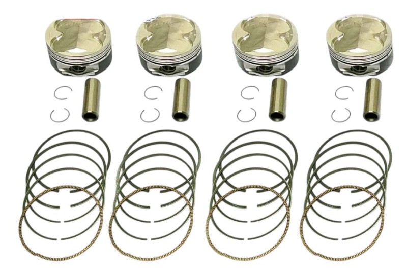 WOSSNER KOMPLET TŁOKÓW YAMAHA YZF-R6 '01-'05 HC (66,44MM) (1)