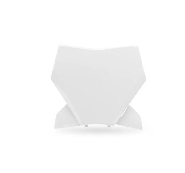 UFO TABLICA NA NUMER STARTOWY KTM SX85 18-26 KOLOR BIAŁY (1)