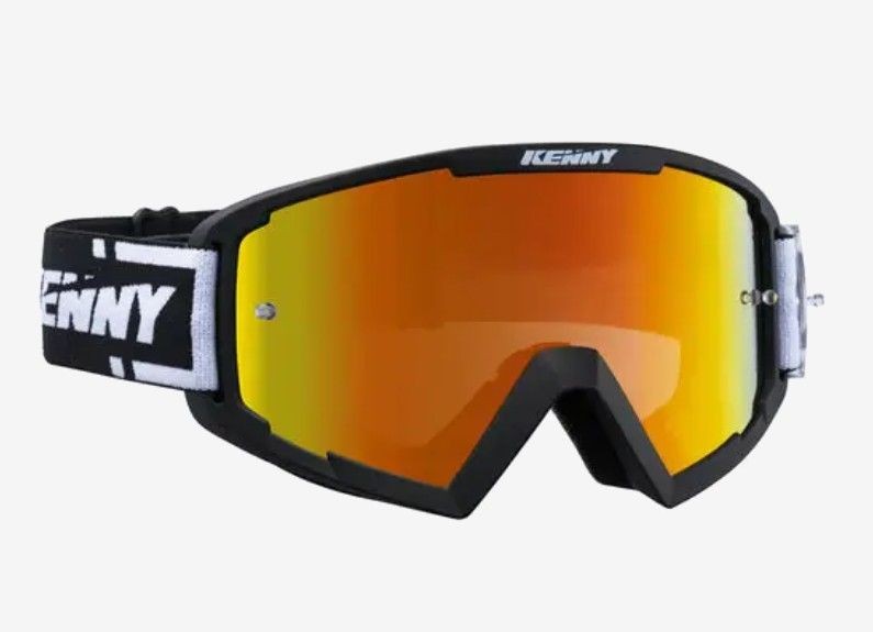 KENNY RACING TRACK LENS RED KIDS SZYBKA DO GOGLI DZIECIĘCYCH TRACK/KID/JUNIOR KOLOR CZERWONY (1)
