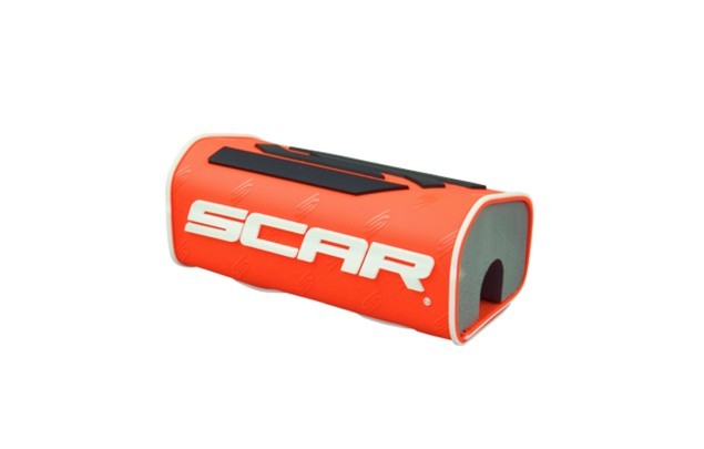 SCAR RACING GĄBKA NA KIEROWNICĘ FATBAR KOLOR POMARAŃCZOWY (1)