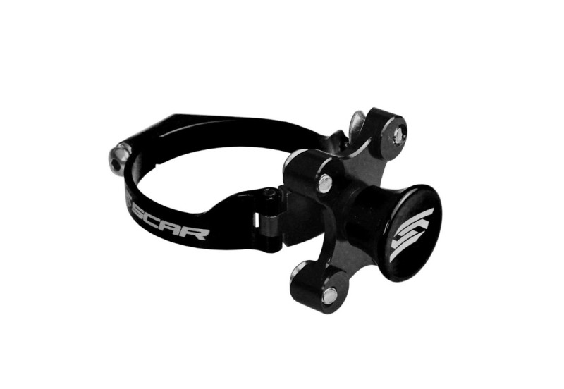 SCAR RACING BLOKADA AMORTYZATORÓW DO STARTU (LAUNCH CONTROL) KTM SX 65 '02-, SX 50 '17-, HUSQVARNA TC 50/65 '17-, GASGAS MC 65 '21- KOLOR CZARNY (1)