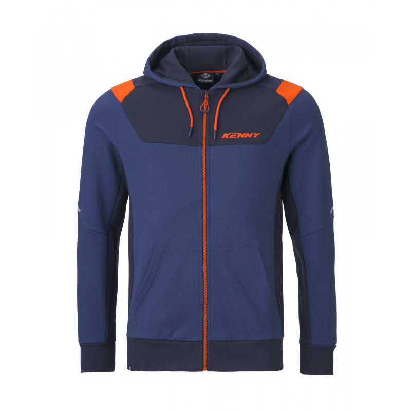 KENNY RACING BLUZA Z KAPTUREM PADDOCK NAVY KOLOR NIEBIESKI ROZMIAR M (1)