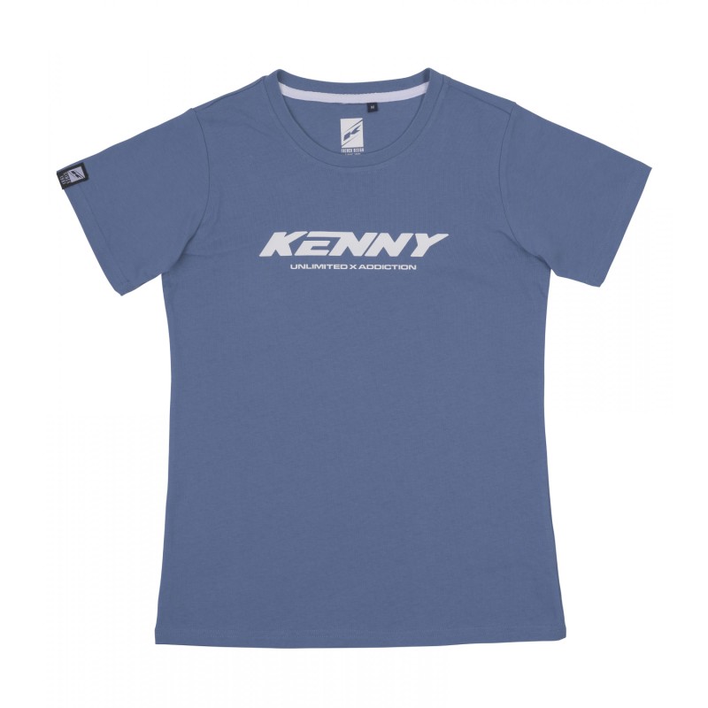 KENNY RACING T-SHIRT DAMSKI CORE BLUE KOLOR NIEBIESKI ROZMIAR L (1)