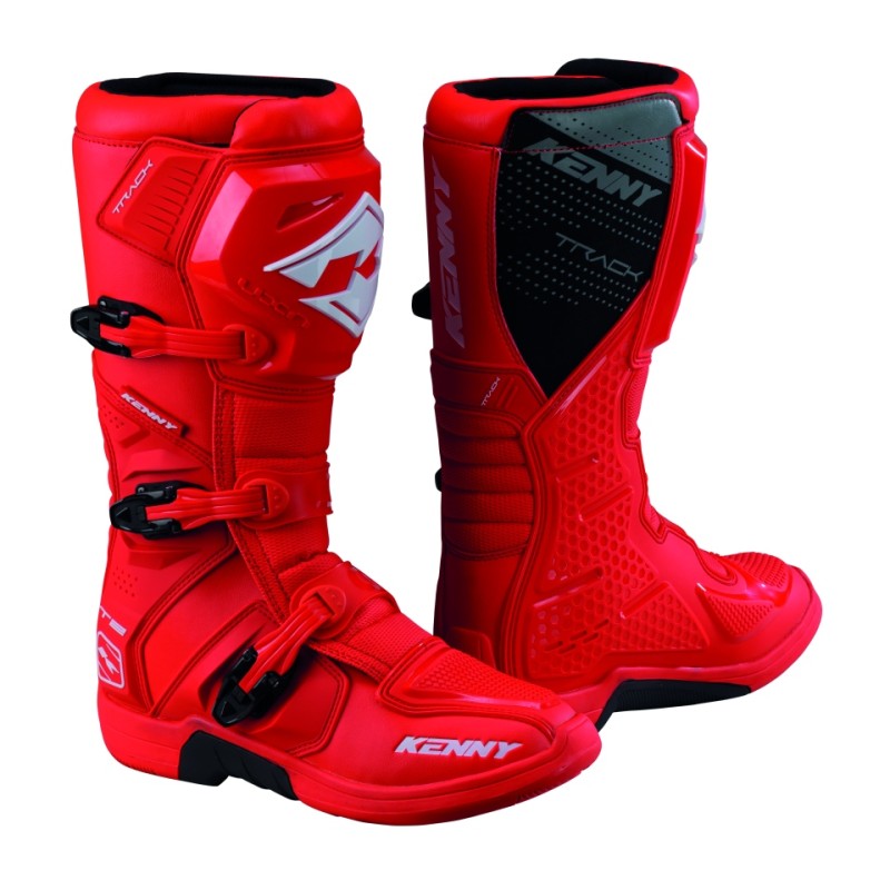KENNY RACING BUTY CROSS/ENDURO TRACK T2 RED KOLOR CZERWONY ROZMIAR 41 (1)