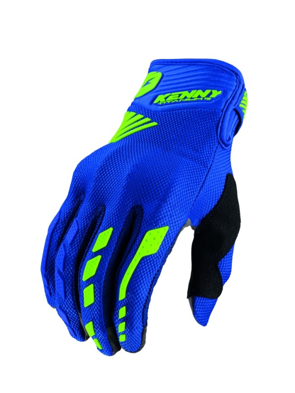 KENNY RACING RĘKAWICE D3O TITANIUM BLUE KOLOR NIEBIESKI ROZMIAR XXL (12) (1)