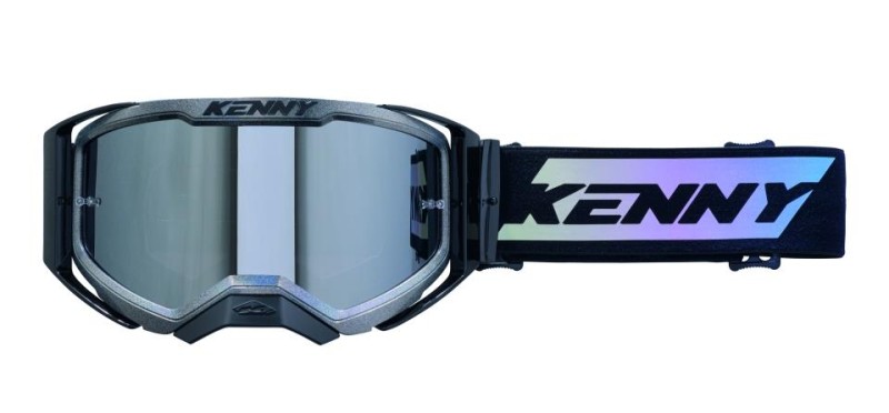 KENNY RACING GOGLE PERFORMANCE EVO 2 PRISM MATT LUSTRO KOLOR SZARY/CZARNY (1)