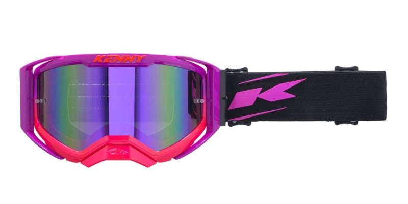 KENNY RACING GOGLE PERFORMANCE EVO 2 PURPLE MIRROR-LUSTRO KOLOR FIOLETOWY/CZARNY (1)