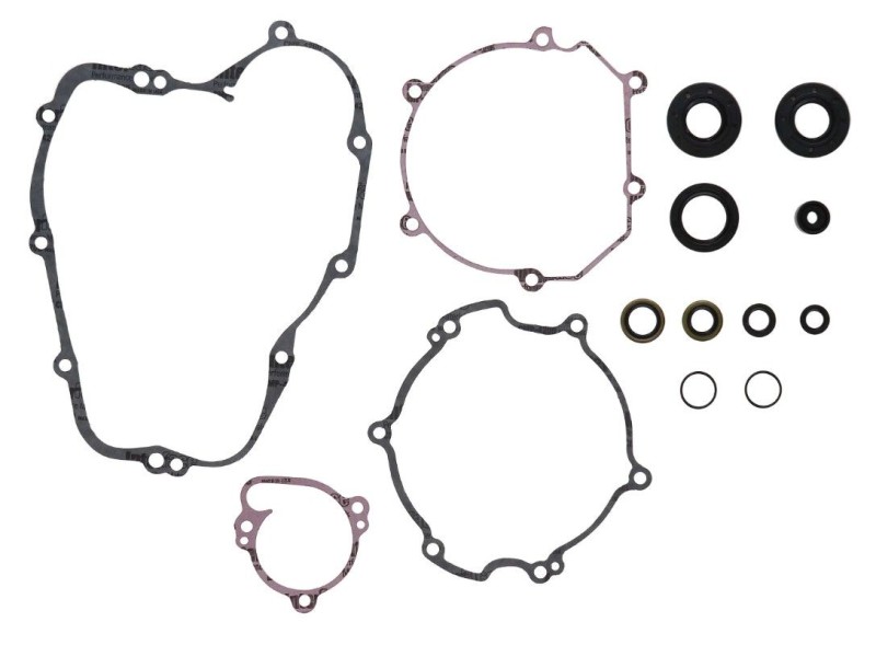 WISECO USZCZELKI + USZCZELNIACZE NA DÓŁ SILNIKA KAWASAKI KX 85/100 '06-'15 (1)
