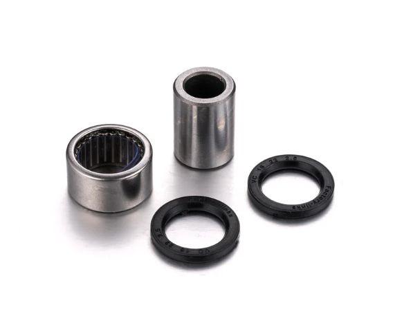 FACTORY LINKS ZESTAW NAPRAWCZY MOCOWANIA (ŁOŻYSKA) AMORTYZATORA TYLNEGO DOLNE SUZUKI DR-Z 125 L '03-'23, RM 125 / 250 '96-'08, LT-Z 400 '03-'18, LT-R 450 '06-'11, DR-Z 400 '00-'19, KAWASAKI KLX 125 '03-'06, KLX 400 '03-'04, KFX 400 (29-5025) (1)